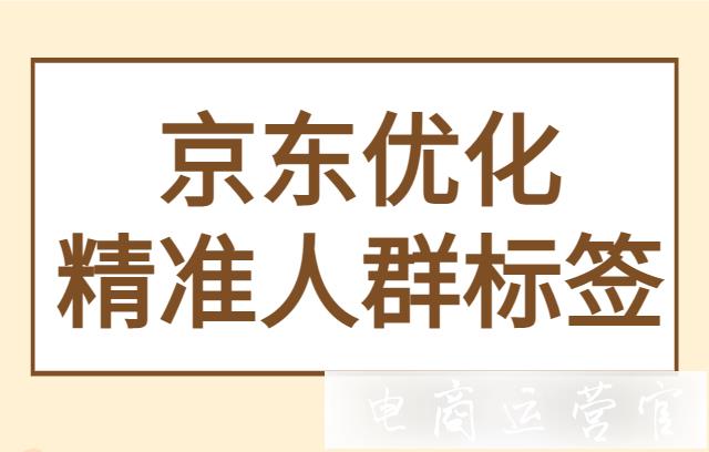 京東店鋪如何獲取自然流量?優(yōu)化/精準人群標簽的詳細教程